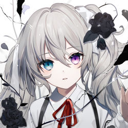 This is a pixiv picture whose title is 見つけて.