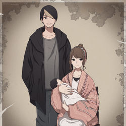 This is a pixiv picture whose title is 鷹山家.