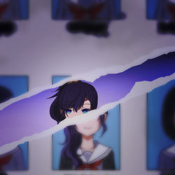 This is a pixiv picture whose title is 朝比奈まふゆさん.