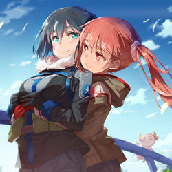 This is a pixiv picture whose title is ゆうみも＋14.