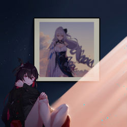 This is a pixiv picture whose title is 魇夜星渊.