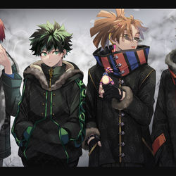 This is a pixiv picture whose title is オセオン組.