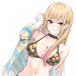 This is a pixiv picture whose title is 喜多川海夢.