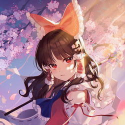 This is a pixiv picture whose title is 🌸.