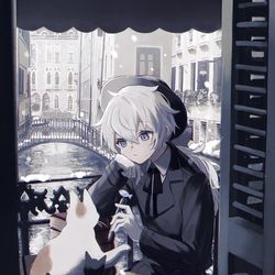 This is a pixiv picture whose title is （欲しいの…？）.