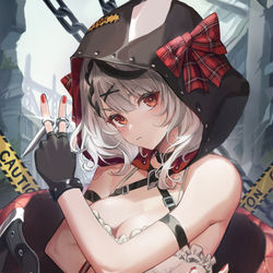 This is a pixiv picture whose title is クロヱ.