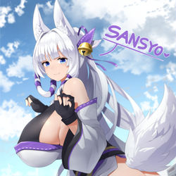 This is a pixiv picture whose title is SANSYO-san.