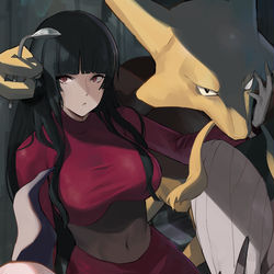This is a pixiv picture whose title is ナツメ Sabrina.