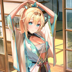 This is a pixiv picture whose title is 風真いろはちゃん.
