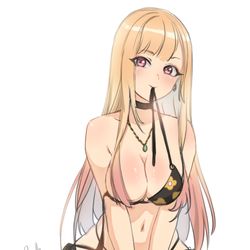 This is a pixiv picture whose title is 喜多川 海夢.