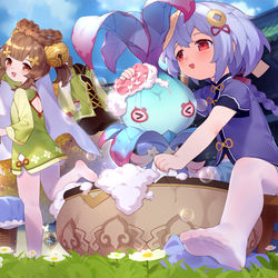 This is a pixiv picture whose title is 新しいなかま.