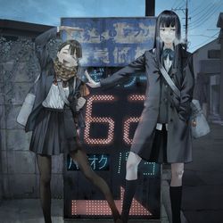 This is a pixiv picture whose title is 凸凹.