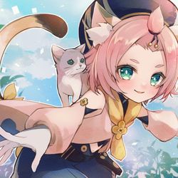 This is a pixiv picture whose title is ディオナ.