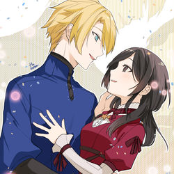 This is a pixiv picture whose title is 【お仕事】「騎士団の金庫番3」.