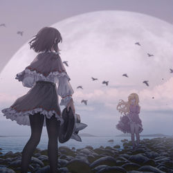 This is a pixiv picture whose title is 「ねえ蓮子。——.