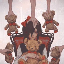 This is a pixiv picture whose title is くまさんといっしょ.