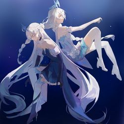 This is a pixiv picture whose title is "我们共享同一顶王冠👑☆~".