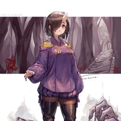 This is a pixiv picture whose title is 無題.