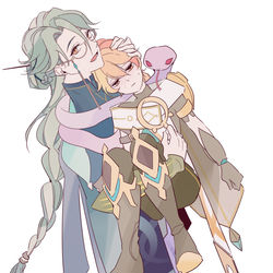 This is a pixiv picture whose title is ツイログ（空受け）.