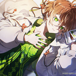 This is a pixiv picture whose title is 【Clock over ORQUESTA】小豆沢三斗.