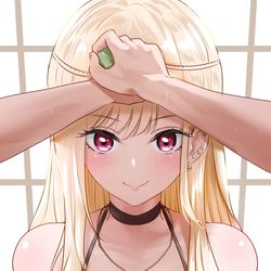This is a pixiv picture whose title is 喜多川海夢.