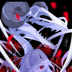This is a pixiv picture whose title is 彼岸花.