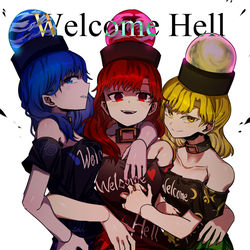 This is a pixiv picture whose title is ヘカーティア・ラピスラズリ.