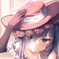 This is a pixiv picture whose title is 🌹.