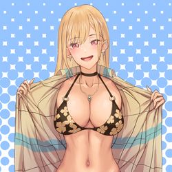 This is a pixiv picture whose title is 喜多川海夢.