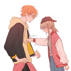 This is a pixiv picture whose title is 彰こは ①.