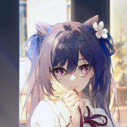 This is a pixiv picture whose title is 日常画阿晴:D.