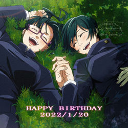 This is a pixiv picture whose title is まきまい誕2022.