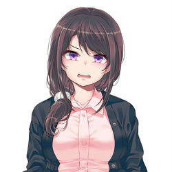 This is a pixiv picture whose title is 嫌パン膝枕.