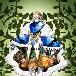 This is a pixiv picture whose title is 【skeb】王子様衣装デザイン！.
