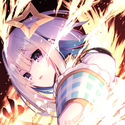 This is a pixiv picture whose title is 火炎.
