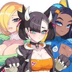 This is a pixiv picture whose title is pokemon cos-girls. 포켓몬 마스터 슬리프 편.