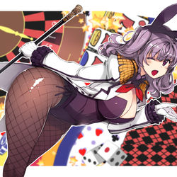This is a pixiv picture whose title is 鹿島ちゃバニー.