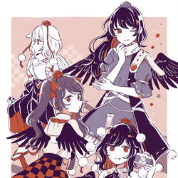 This is a pixiv picture whose title is 🍂.