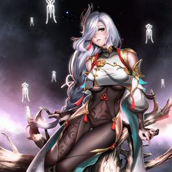 This is a pixiv picture whose title is Shenhe.