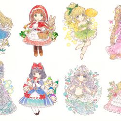 This is a pixiv picture whose title is 小さな童話ヒロイン.