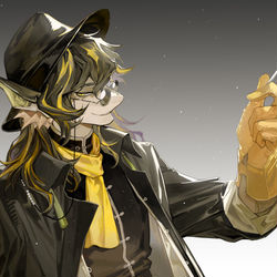 This is a pixiv picture whose title is 老鲤.