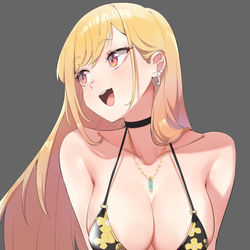 This is a pixiv picture whose title is 喜多川海夢.