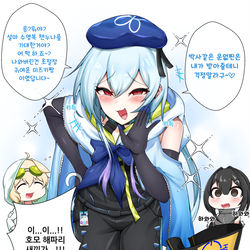 This is a pixiv picture whose title is 수영복첸 가차를 돌리는 나의 상황.