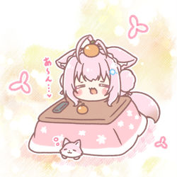 This is a pixiv picture whose title is ぬくぬくこよちゃん🧪🍊.