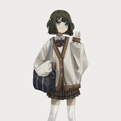 This is a pixiv picture whose title is 課題.