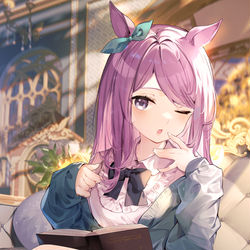 This is a pixiv picture whose title is 午後の小憩.