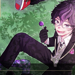 This is a pixiv picture whose title is 監♂詰め③.