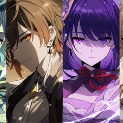 This is a pixiv picture whose title is THEM.