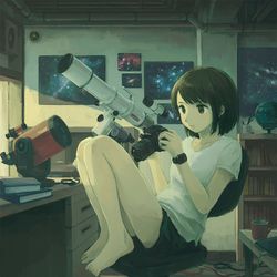 This is a pixiv picture whose title is 記録.