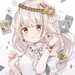 This is a pixiv picture whose title is 今日の占い.